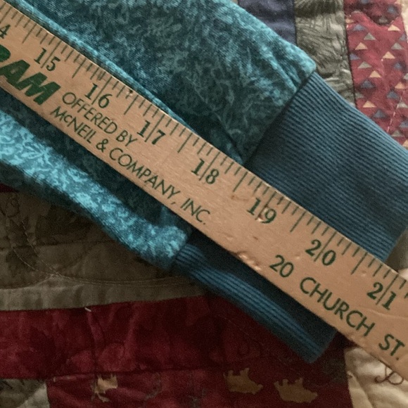 Athleta sundown alliance women’s sm hoodie aqua outdoors hiking biking - Picture 8 of 8